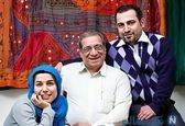 پسر و دختر حسین محب اهری به نام اسد و یاسی +عکس