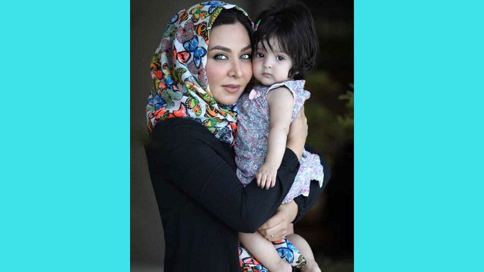 فقیهه سلطانی و دختر جذابش+عکس