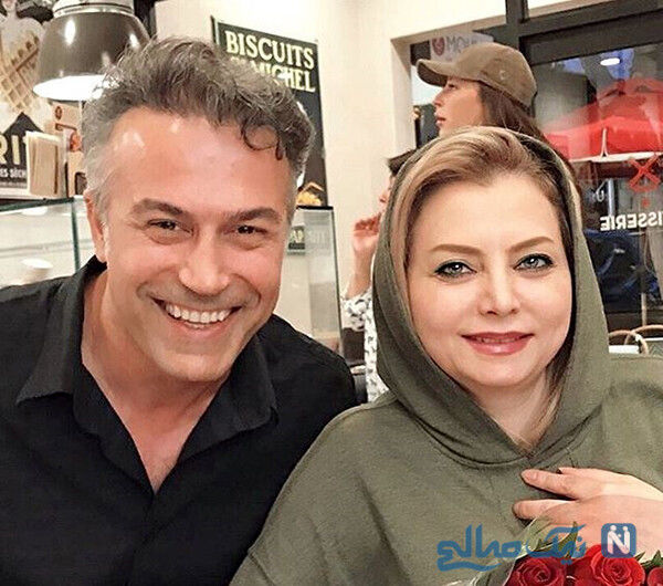 پوشش متفاوت همسر دانیال حکیمی +عکس