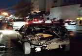 کامیون 16 خودرو را در مجیدیه تهران را له کرد +عکس