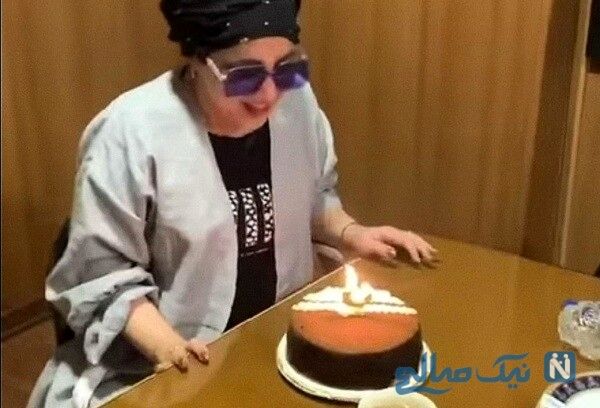 جشن تولد بسیار ساده بهنوش بختیاری در ایام قرنطینه +عکس